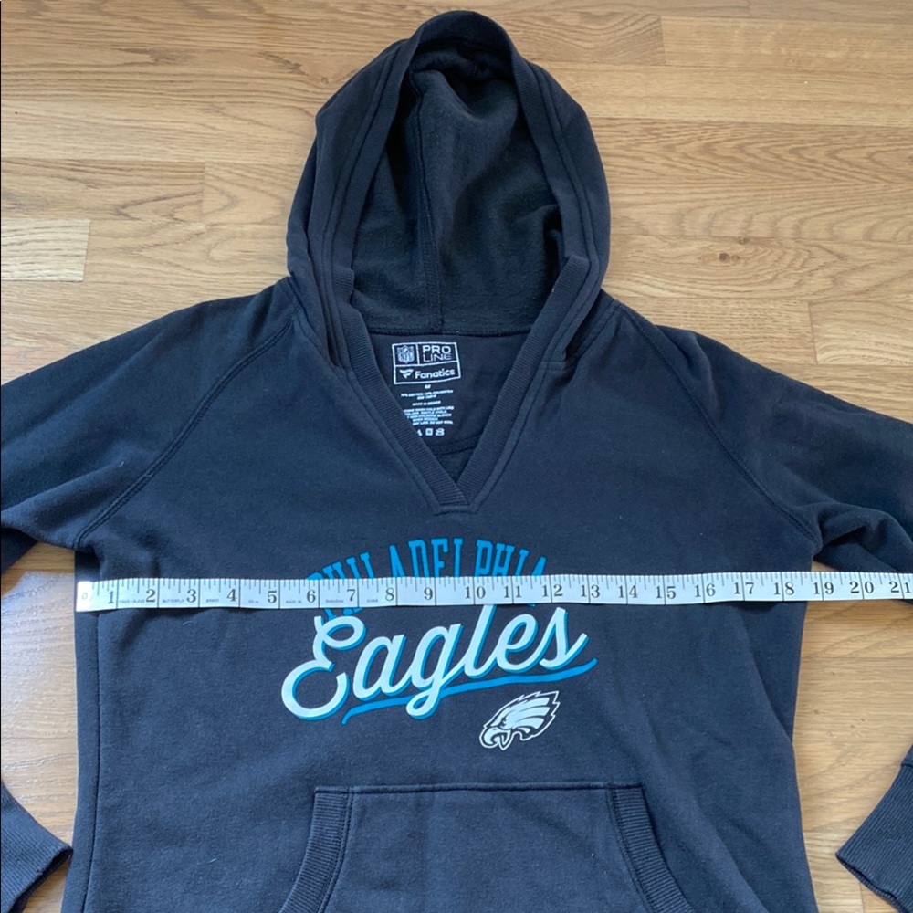 NFL Fanatics M Black Pro Line Philadelphia Eagles Hoodie - Picture 6 of 8